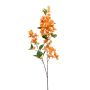 Artificial Bougainvillea branch MONELS with flowers, orange, 4ft/115cm