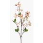 Artificial ornamental cherry branch AKEMI with flowers, salmon, 3ft/90cm