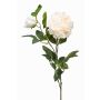 Fake peony ALEDIS, cream, 3ft/100cm