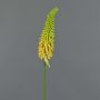 Artificial torch lily MUNDAKA, yellow, 33"/85cm