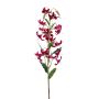 Artificial tiger lily flower ARAMAIO, burgundy red, 31"/80cm