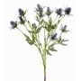 Artificial eryngium branch CUACOS, blue, 28"/70cm