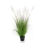 Artificial reed grass JARANDIL with panicles, green, 4ft/110cm