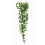 Plastic Polka dot plant ALANGE on spike, green-white, 4ft/120cm