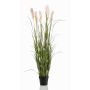 Artificial pampas grass ALCANTARA with panicles, green, 5ft/160cm