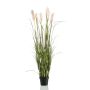 Artificial pampas grass ALCANTARA with panicles, green, 5ft/160cm