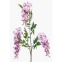 Artificial wisteria branch ONORATO with flowers, purple, 28"/70cm