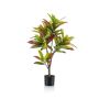 Artificial Garden croton ANELA, artificial trunk, colourful, 3ft/95cm