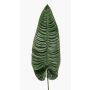 Artificial Alocasia leaf ABANTO, green, 3ft/105cm