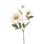 Artificial flower Dahlia ZUERA, beige, 26"/65cm
