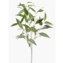 Artificial privet branch JUSTEL, green-grey, 3ft/95cm