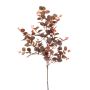Artificial eucalyptus branch ROALES, green-orange, 26"/65cm