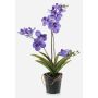 Artificial orchid Vanda flower CAMPO, violet, 24"/60cm