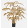 Artificial Areca palm BARUNDIA, gold, 7ft/200cm