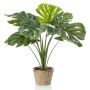 Artificial Philodendron Monstera Deliciosa BRITI, terracotta pot, 24"/60 cm