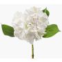 Hydrangea silk flower AMARILDO, white, 18"/45 cm