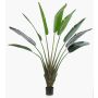 Artificial traveller's tree DARCEL, green, 6ft/180 cm