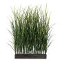 Artificial grass Switch grass room divider ULINKA in wooden box, green, 4ftx20"x5ft/135x50x150cm