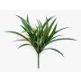 Artificial Liriope HIMAWARI grass on a stake, crossdoor, green, 16"/40cm