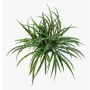 Artificial reed grass KATHALEA on a stake, crossdoor, green, 14"/35cm