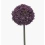 Artificial allium TUXLON, dark purple, 75cm