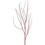 Decorative branch Dogwood BLORFEN, ruby red, 3ft/95cm