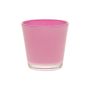 Tealight holder ALEX AIR, pink, 3"/7,5cm, Ø3"/7,5cm