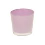 Plant pot ALENA, glass, purple, 4.9"/12,5cm, Ø5.2"/13,3cm