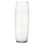 Glass vase BUNDA, eco glass, clear, 15"/38cm, Ø5.5"/14cm