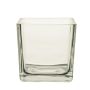 Plant pot glass KIM AIR, clear, 5.5"x5.5"x5.5"/14x14x14cm