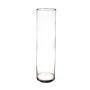 Glass flower vase SANYA AIR, cylinder, clear, 24"/60cm, Ø6"/15cm