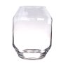 Large glass flower vase LEVIANO, clear, 33cm, Ø25cm
