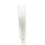 WIARA polyester decorative ribbon, white, 50m, 15mm