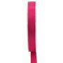 Polyester decorative ribbon WIARA, raspberry, 164ft/50m, 15mm