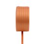 Double satin ribbon VIPKE, orange, 164ft/50m, 6mm