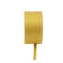 Double satin ribbon VIPKE, yellow, 164ft/50m, 6mm