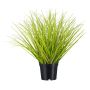 Fake grass fountain grass BENKU, green-brown, 12"/30cm