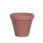 Plant pot DAPHE, terracotta, brown, 5.4"/13,6cm, Ø6.2"/15,7cm