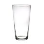 Conical table vase ANNA AIR made of glass, clear, 12"/29,5cm, Ø6.3"/16cm