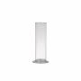 Vase for single flowers ABIRAMY made of glass, pedestal, clear, 8"/20cm, Ø2.4"/6cm