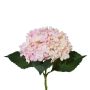 Artificial flower Hydrangea ZURTO, light pink, 22"/55cm