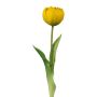Artificial flower Tulip LURANA, yellow, 14"/35cm