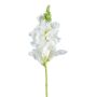 Artificial snapdragon SIRKALE, white, 16"/40cm, Ø4.3"/11cm