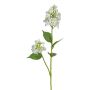 Decorative branch Hydrangea GRONVEL, white, 26"/65cm