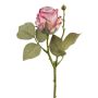 Artificial flower Rose ZORKLIN, dark pink, 18"/45cm