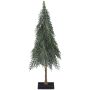 Decorative tree Cypress BAMAT, artificial stem, grey, 22"/55cm