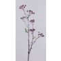 SOPUNY snowberry decorative branch, berries, frosted, red and white, 70cm