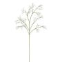 Decorative branch Gypsophila CECILIA, white, 24"/60cm
