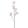 Artificial eucalyptus branch SLOHER with berries, burgundy, 26"/65cm