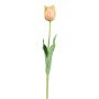 Artificial flower Parrot tulip SOLAL, apricot, 26"/65cm